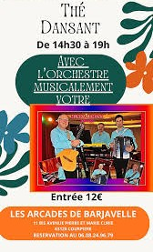 Affiche — MUSICALEMENT VOTRE THE DANSANT