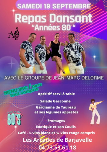 Affiche — JEAN MARC DELORME GROUPE REPAS DANSANT
