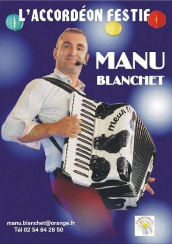 Affiche — MANU BLANCHET THE DANSANT