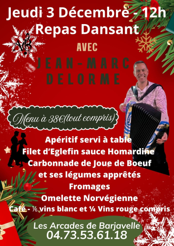 Affiche — JEAN MARC DELORME REPAS DANSANT