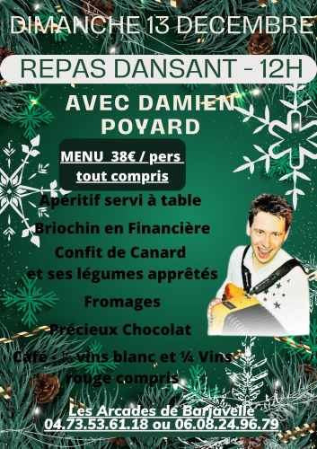 Affiche — DAMIEN POYARD REPAS DANSANT