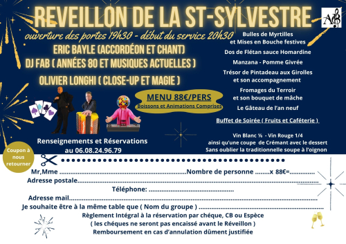 Affiche — REVEILLON