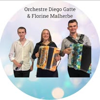 Affiche — DIEGO GATTE ET FLORINE MALHERBE THE DANSANT