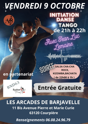 Affiche — SBKR TANGO AVEC JEAN LUC LEMOINE