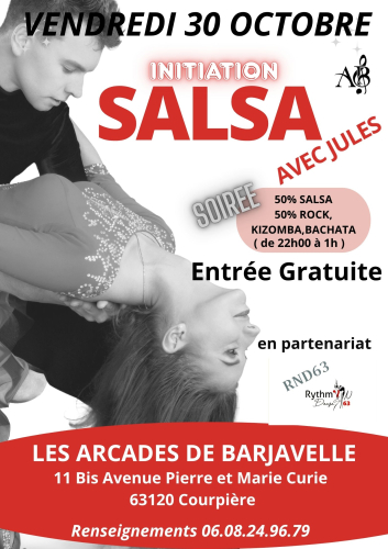 Affiche — SBKR SALSA AVEC JULES