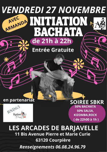 Affiche — SBKR BACHATA AVEC ARMANDA